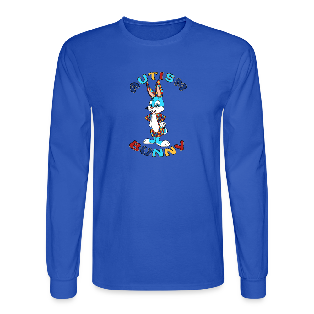 Men's Long Sleeve T-Shirt - royal blue