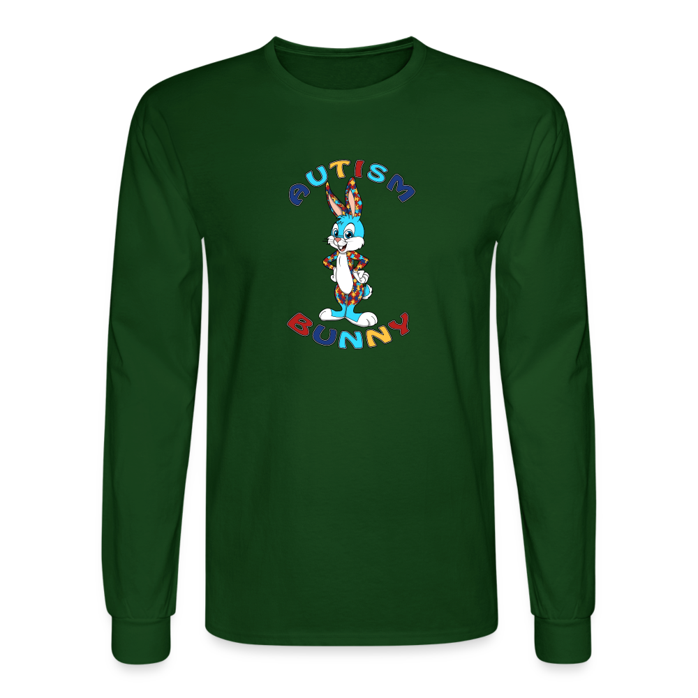 Men's Long Sleeve T-Shirt - forest green