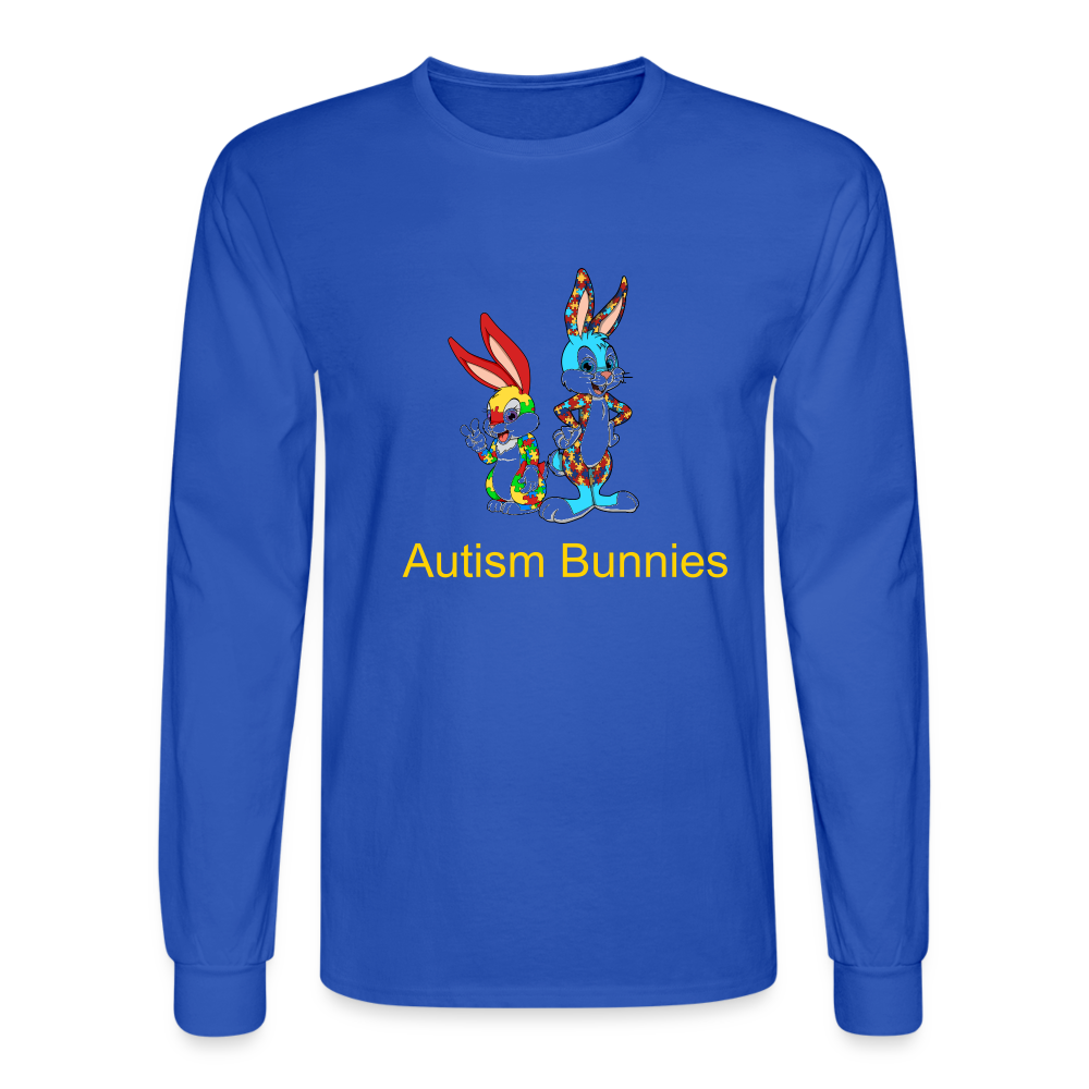 Men's Long Sleeve T-Shirt - royal blue