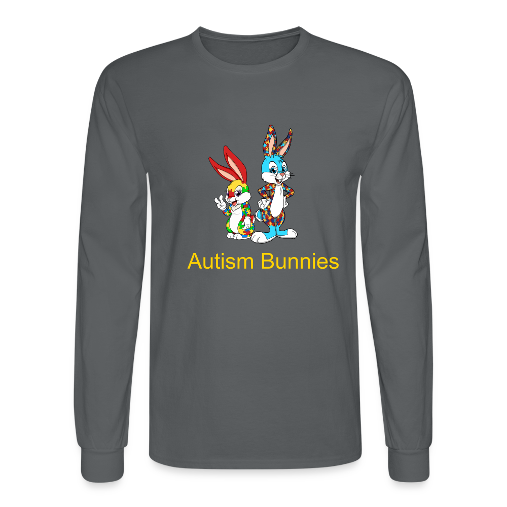 Men's Long Sleeve T-Shirt - charcoal