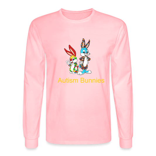 Men's Long Sleeve T-Shirt - pink