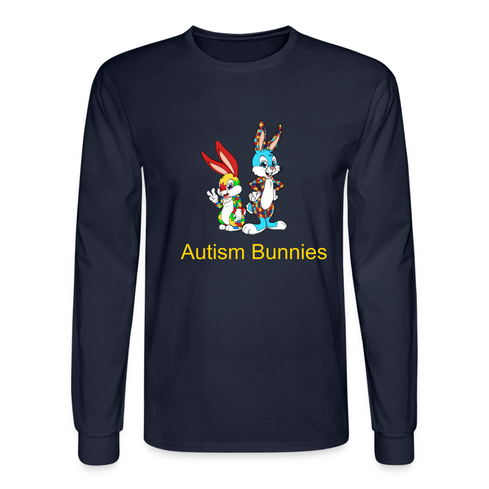 Men's Long Sleeve T-Shirt - navy