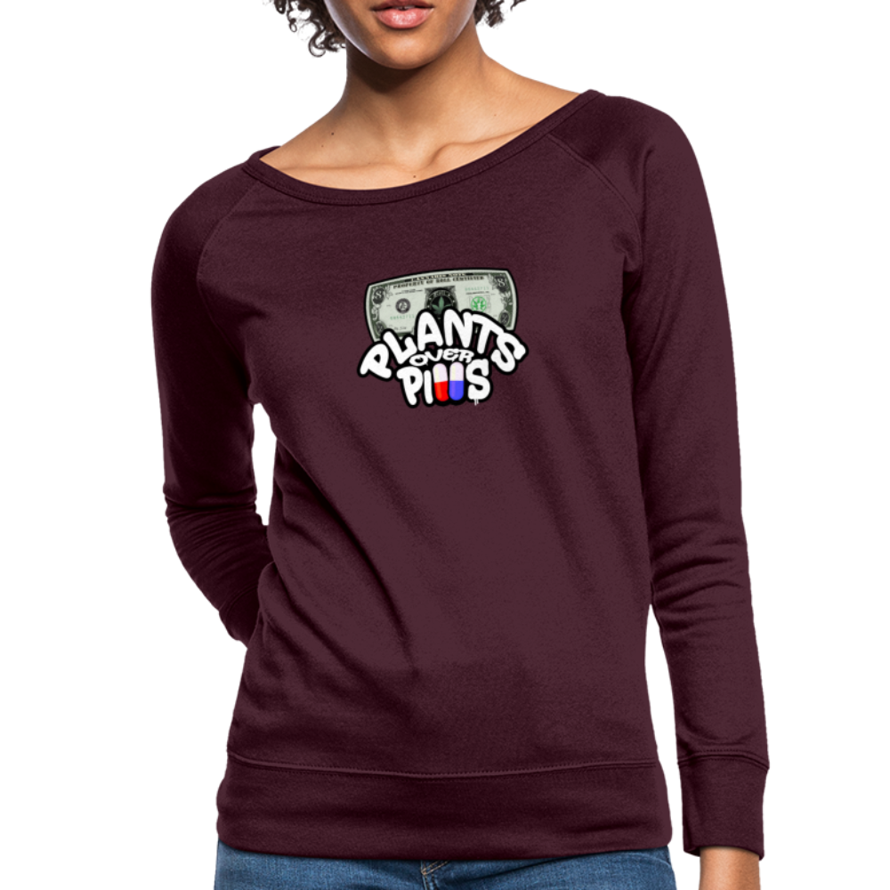 Women’s Crewneck Sweatshirt - plum