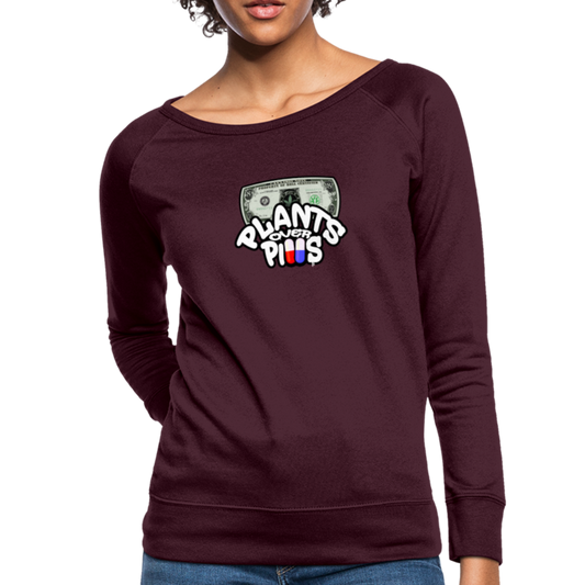 Women’s Crewneck Sweatshirt - plum