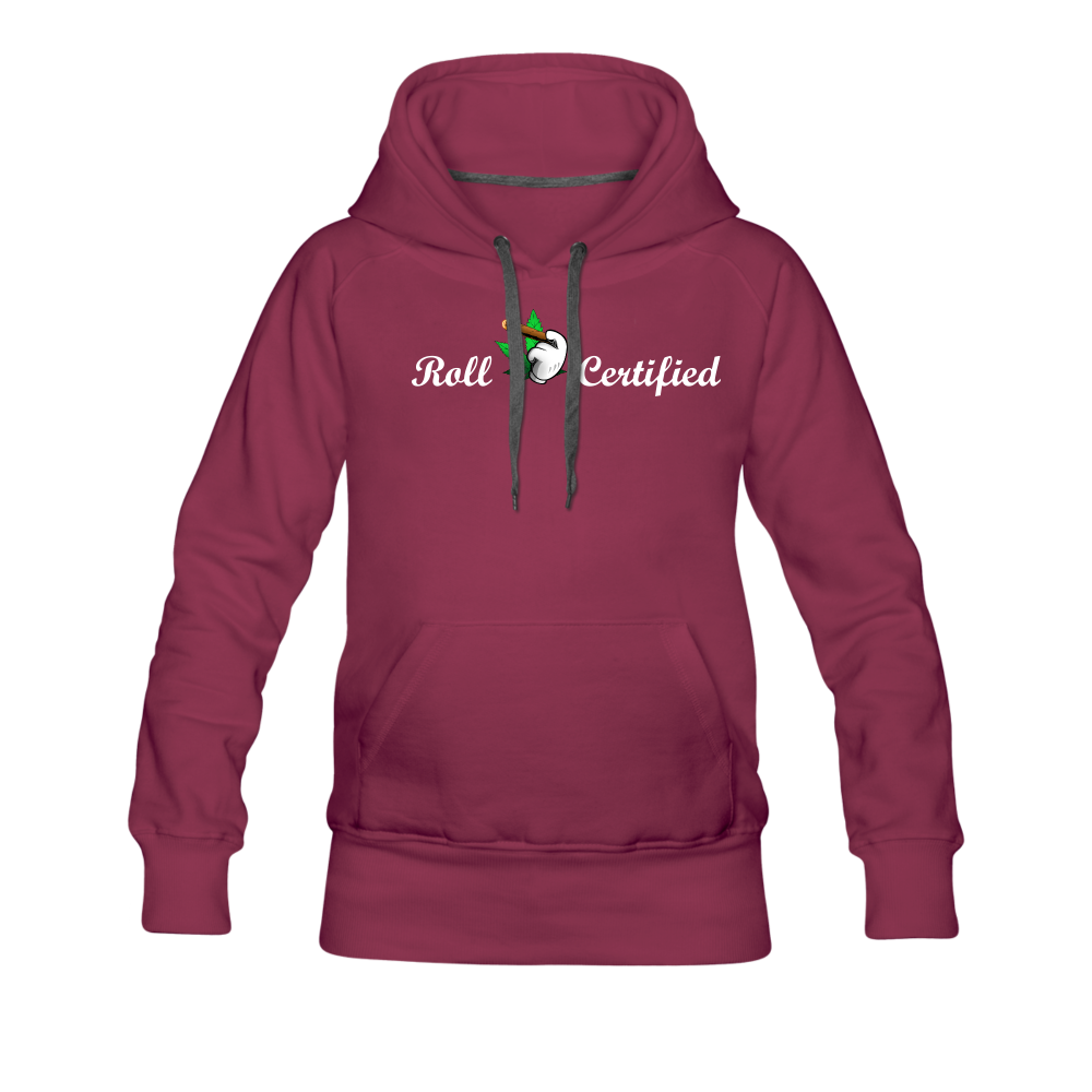 Women’s Premium Hoodie - burgundy