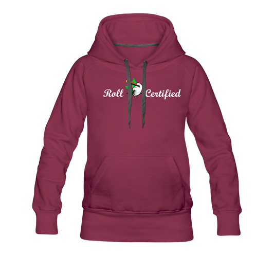 Women’s Premium Hoodie - burgundy