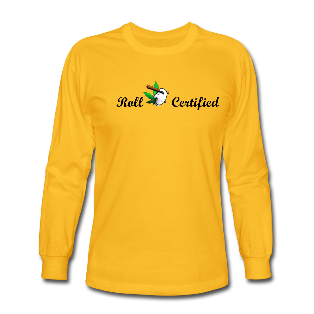 Men's Long Sleeve T-Shirt - gold