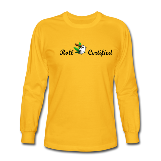 Men's Long Sleeve T-Shirt - gold