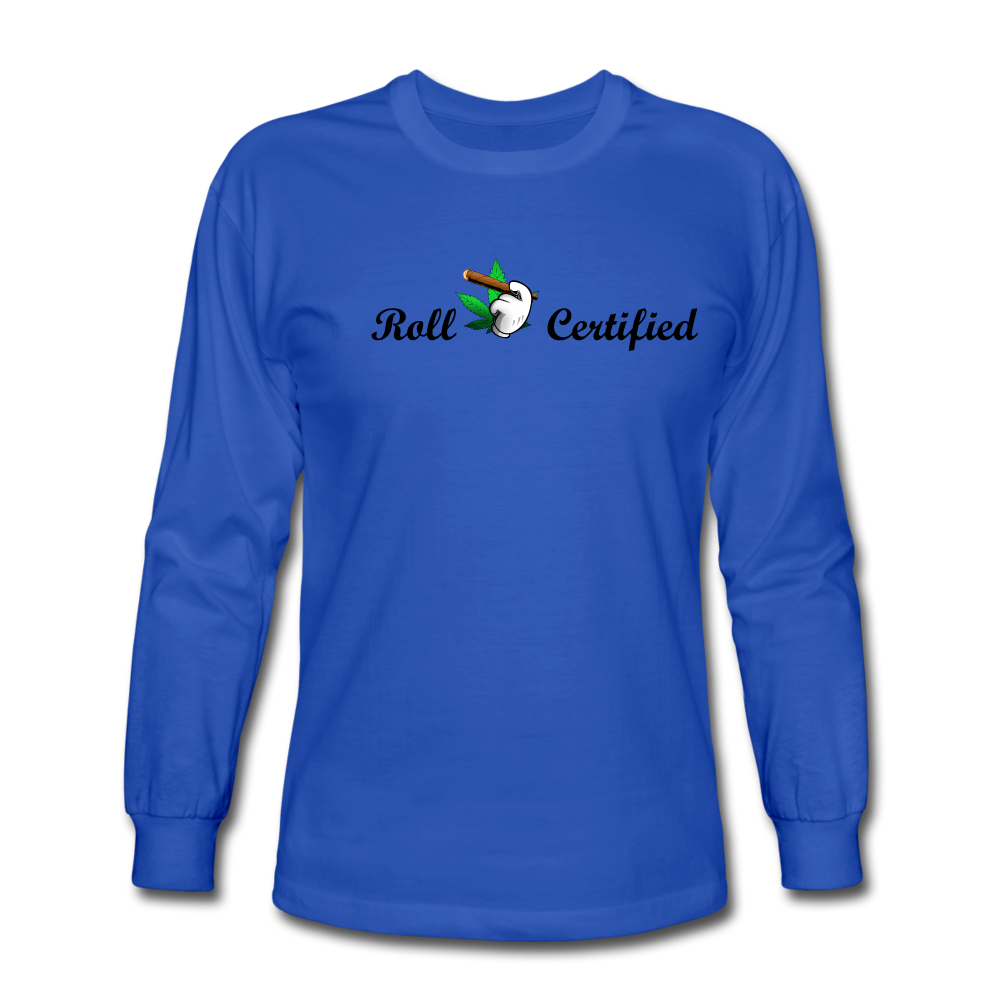 Men's Long Sleeve T-Shirt - royal blue