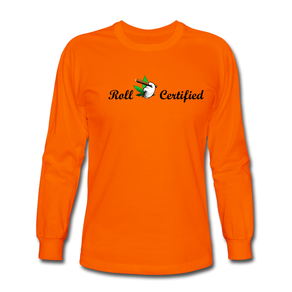 Men's Long Sleeve T-Shirt - orange