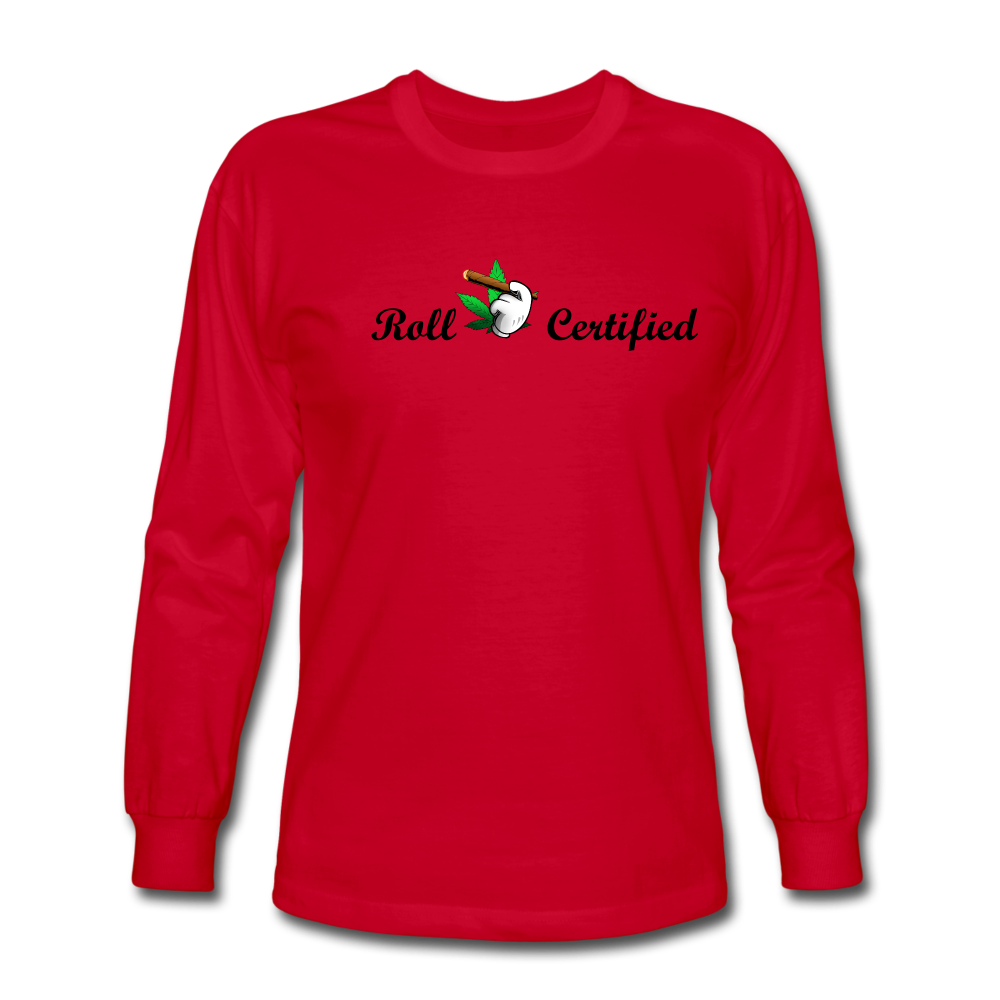 Men's Long Sleeve T-Shirt - red