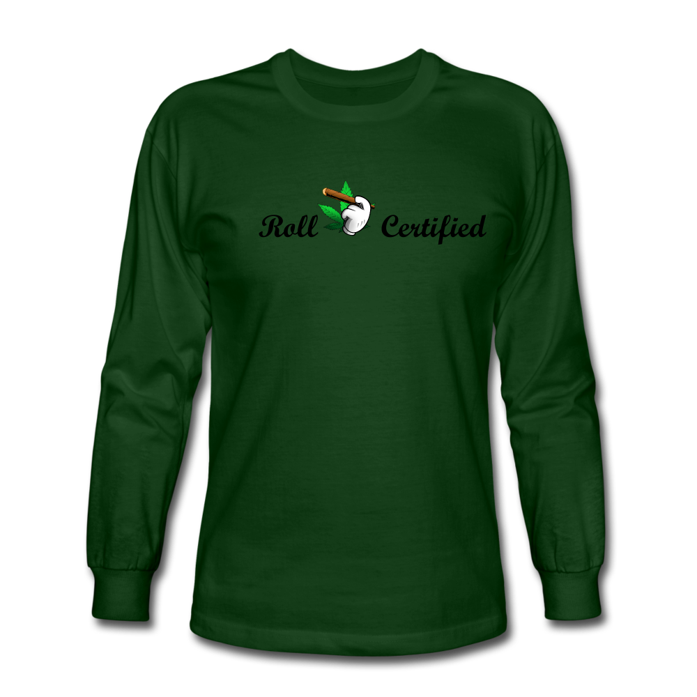 Men's Long Sleeve T-Shirt - forest green