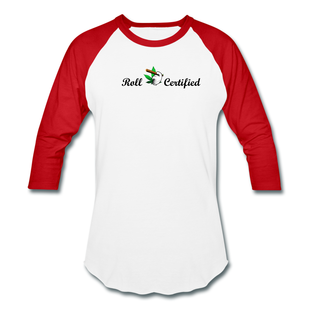 Baseball T-Shirt - white/red