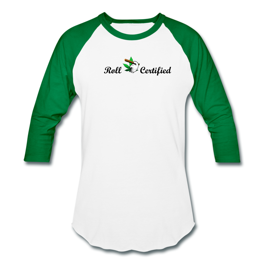 Baseball T-Shirt - white/kelly green