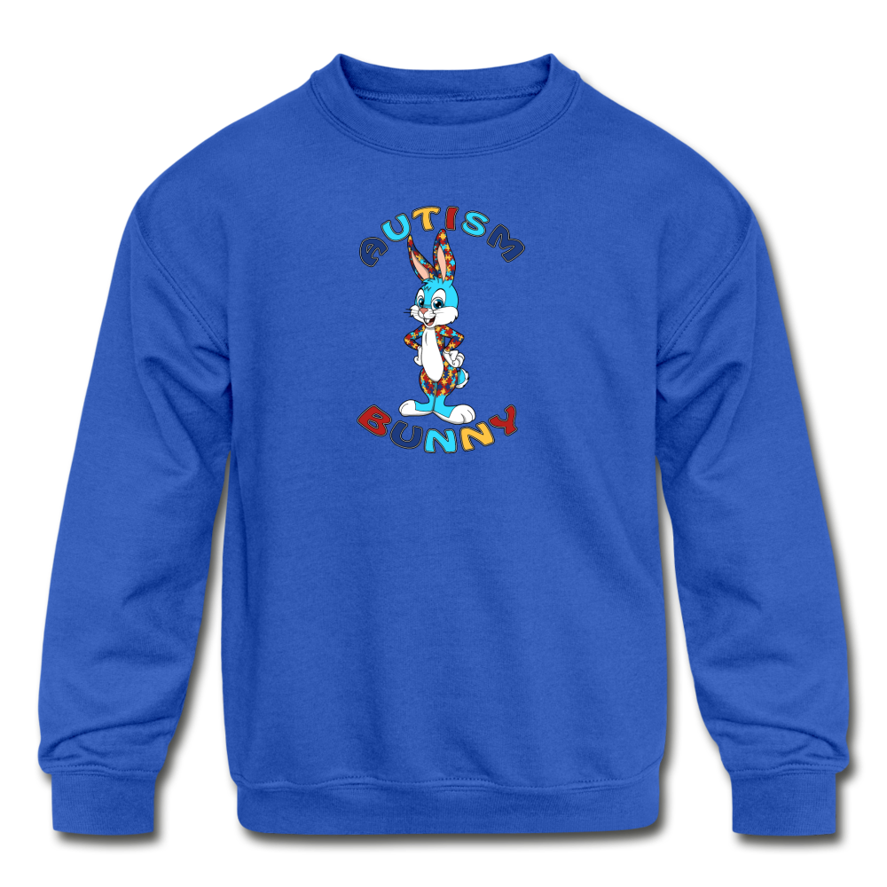 Kids' Crewneck Sweatshirt - royal blue