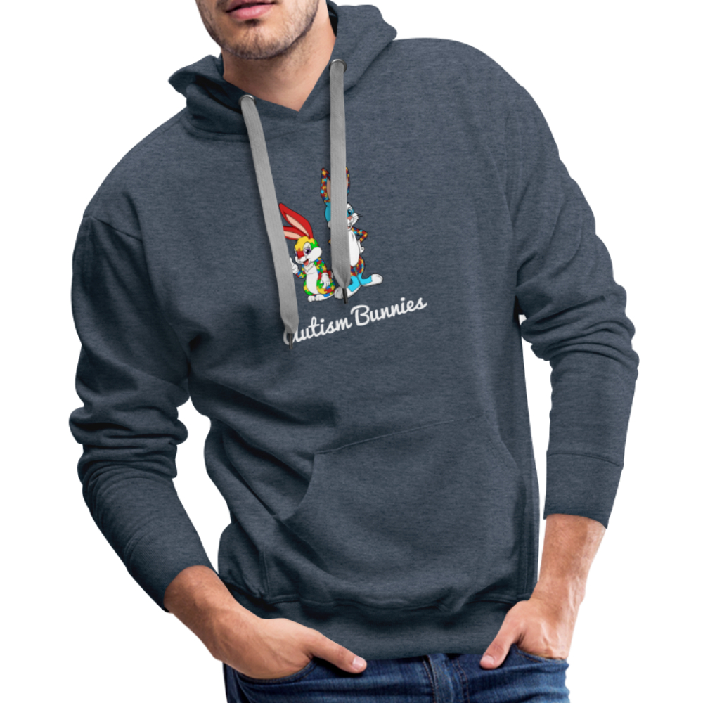 Men’s Premium Hoodie - heather denim