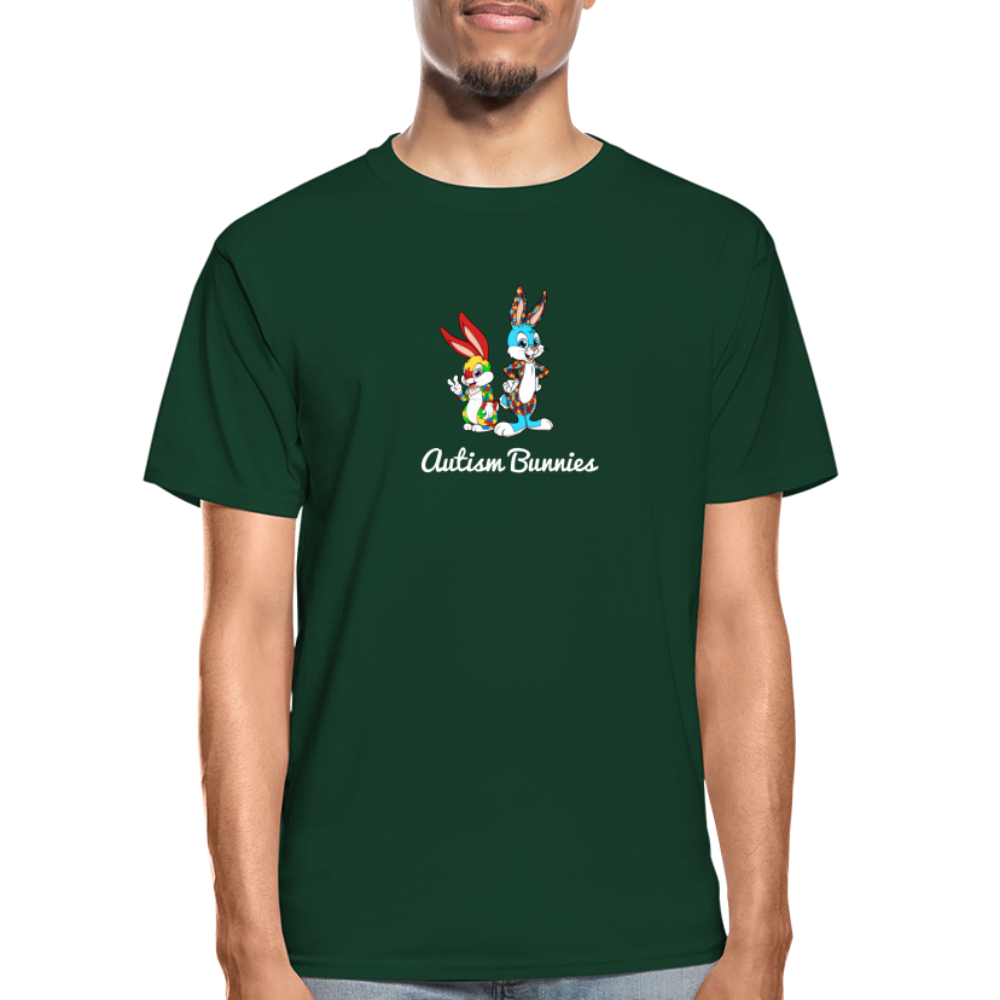 Hanes Adult Tagless T-Shirt - forest green