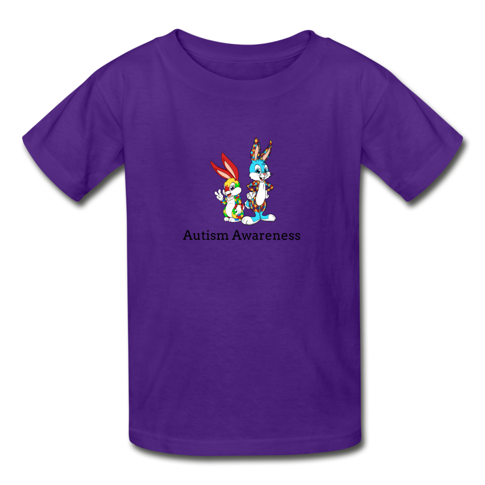 Gildan Ultra Cotton Youth T-Shirt - purple