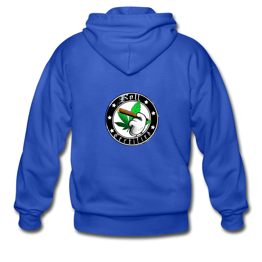 Gildan Heavy Blend Adult Zip Hoodie - royal blue