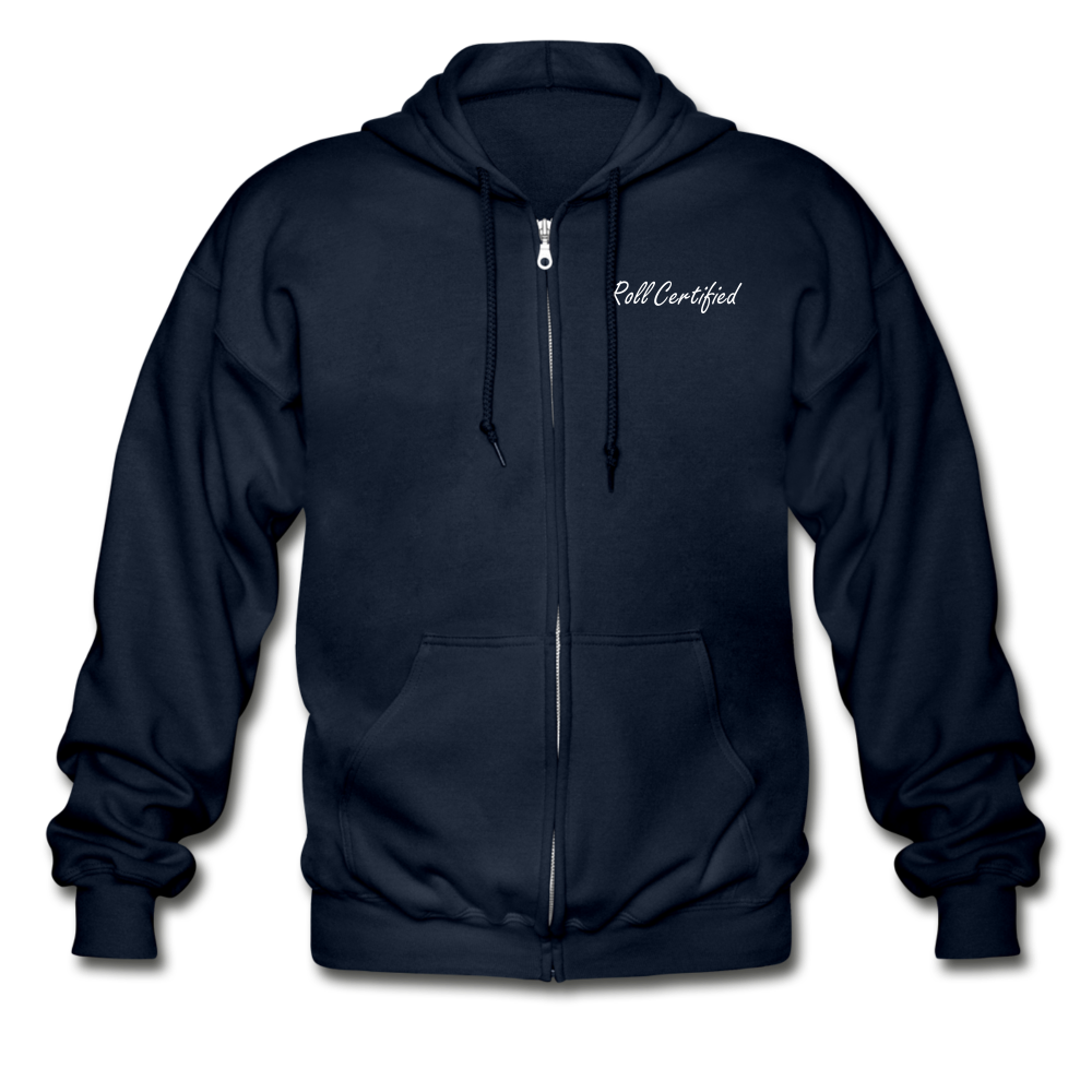 Gildan Heavy Blend Adult Zip Hoodie - navy