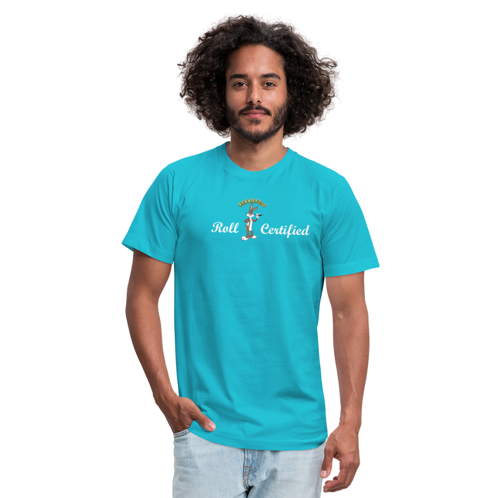 Unisex Jersey T-Shirt by Bella + Canvas - turquoise