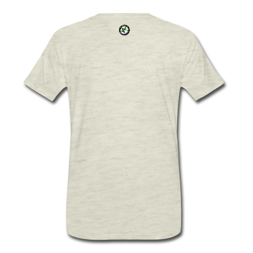 Men's Premium T-Shirt - heather oatmeal